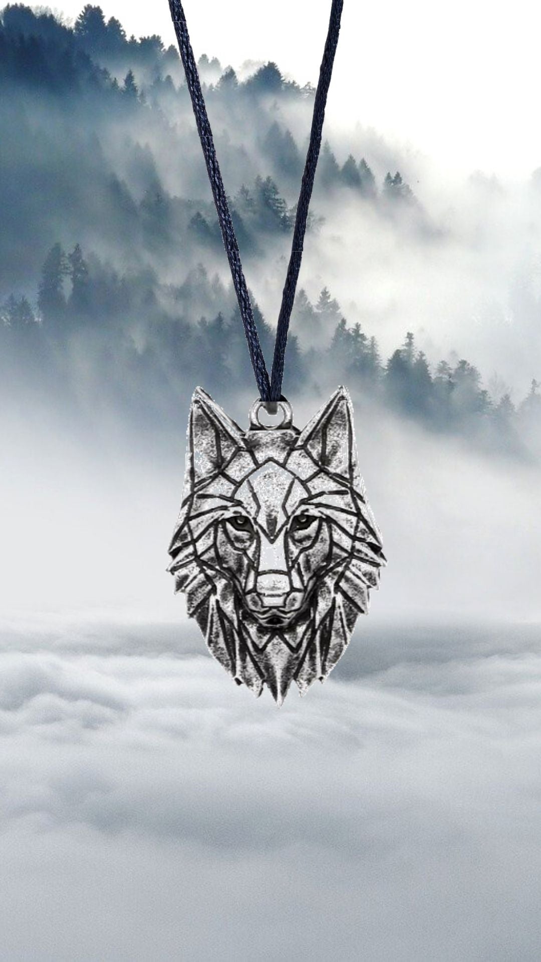 wolf necklace