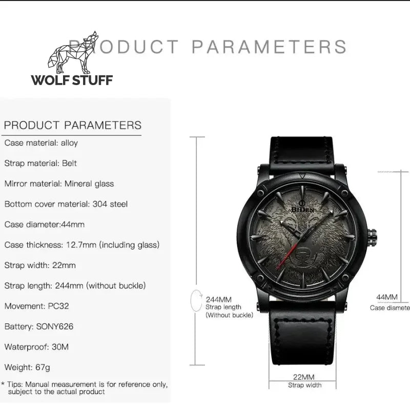 Wolf Head Watch