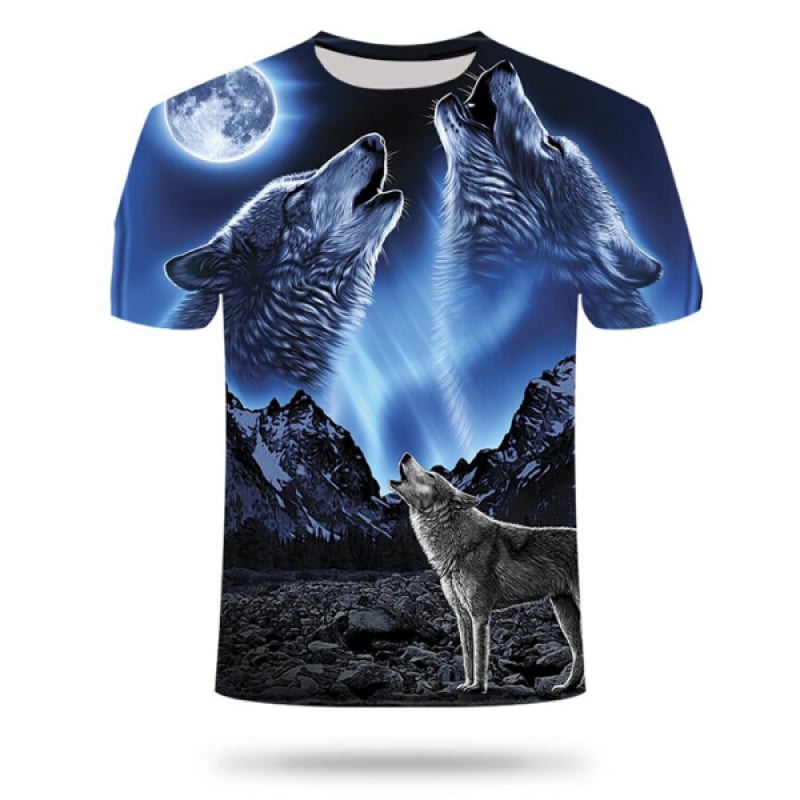 3 Wolf Moon Shirt