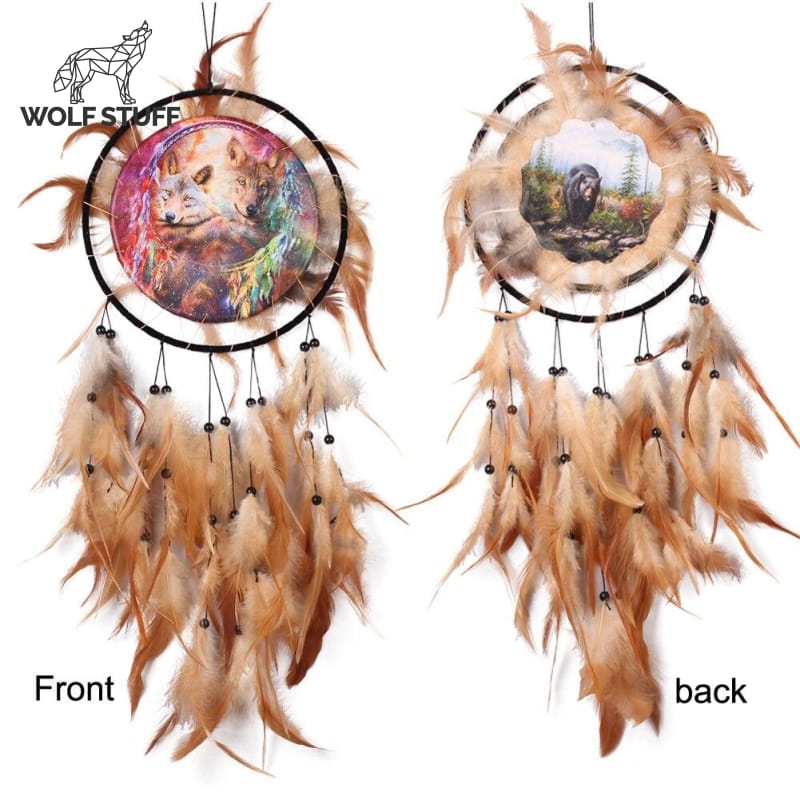 3D Wolf Dreamcatcher