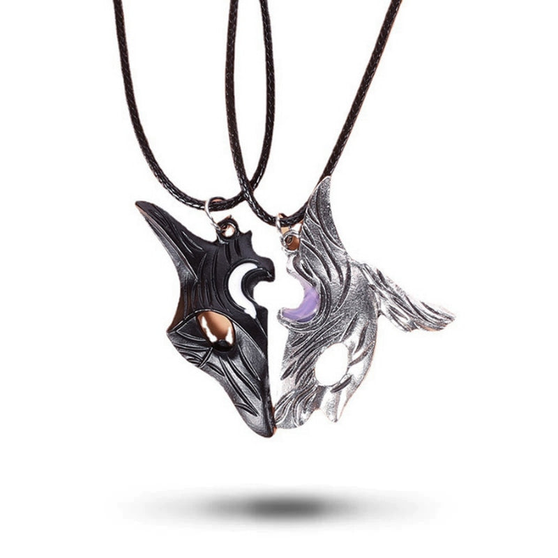 Wolf Friendship Necklace