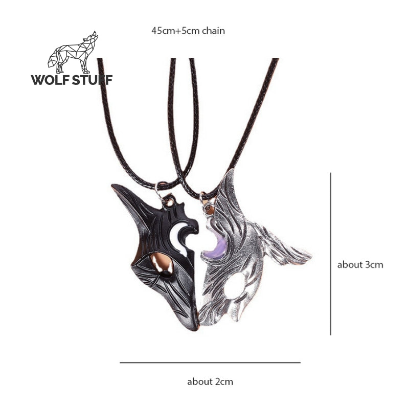 Wolf Friendship Necklace