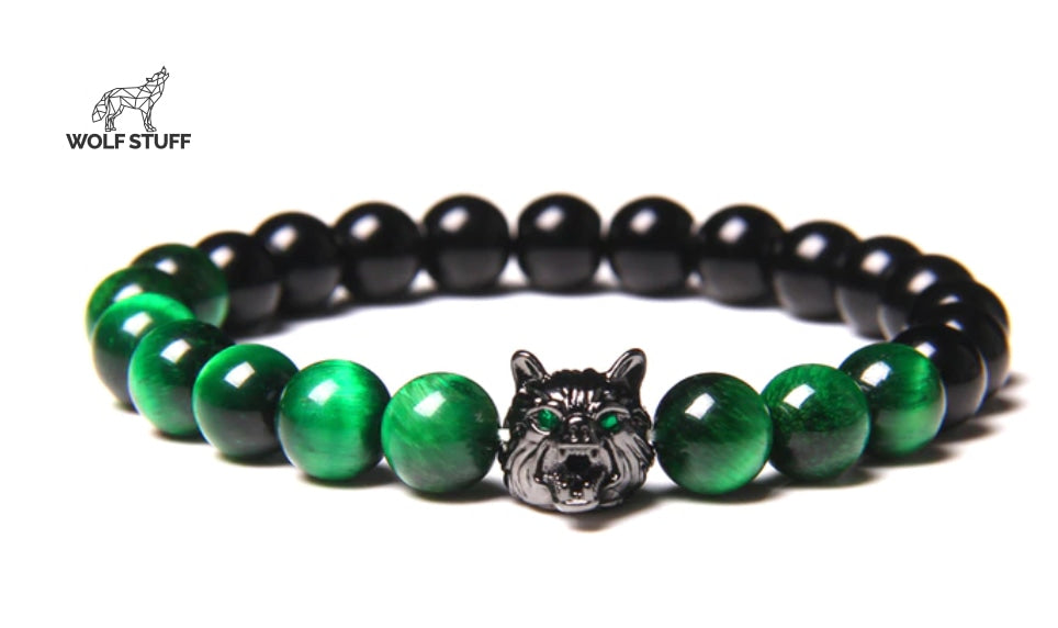 Wolf Bead Bracelet
