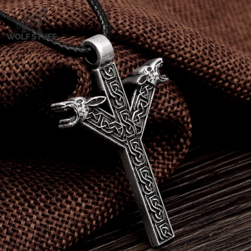 Algiz Rune Necklace