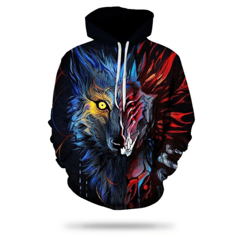 Alien Wolf Hoodie