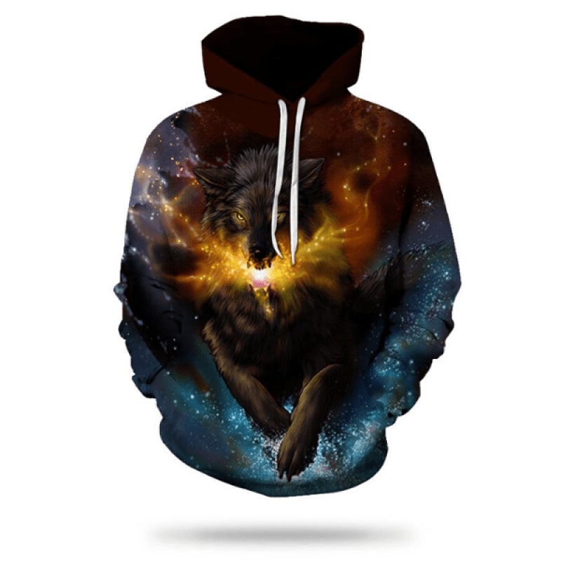 Alpha Wolf Hoodie