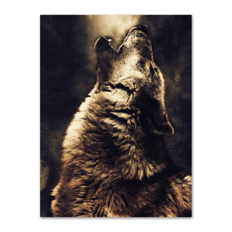 Alpha wolf poster