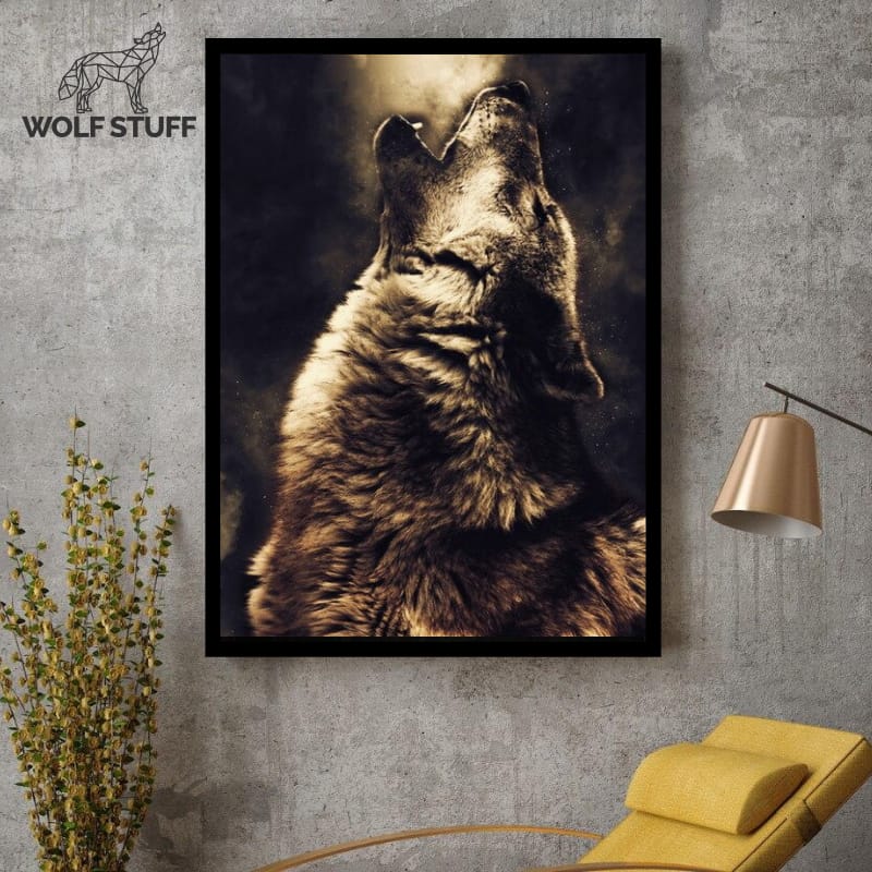 Alpha wolf poster