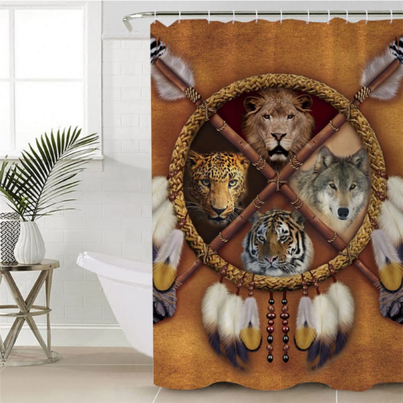 Animal Shower Curtain