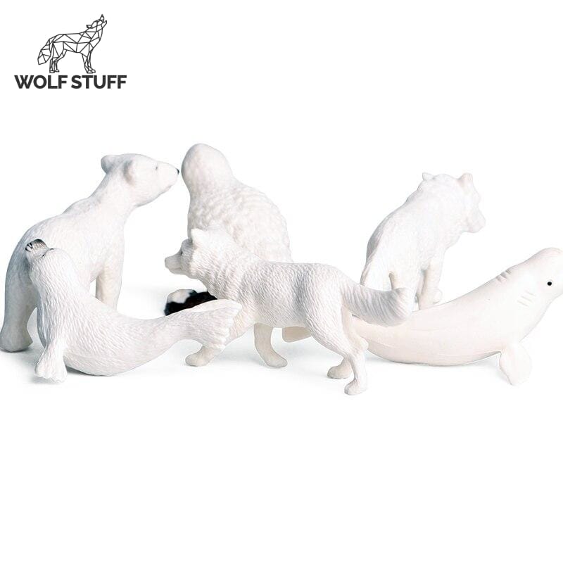 Arctic Wolf Toy