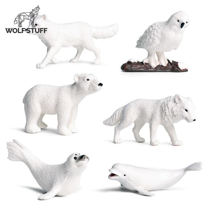 Arctic Wolf Toy