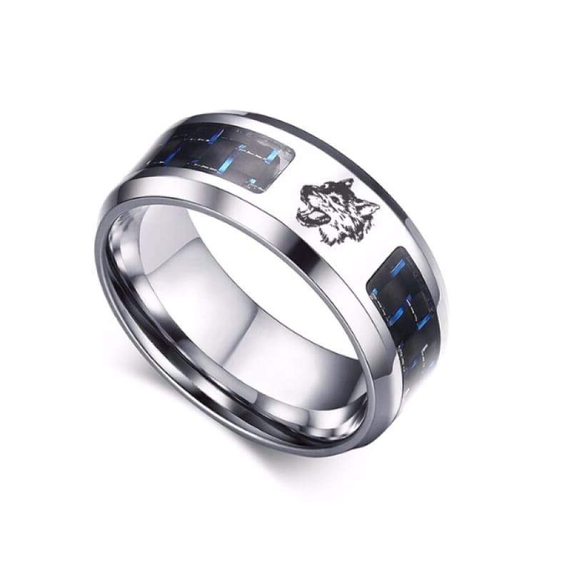 Carbon Fiber Stainless Steel Ring