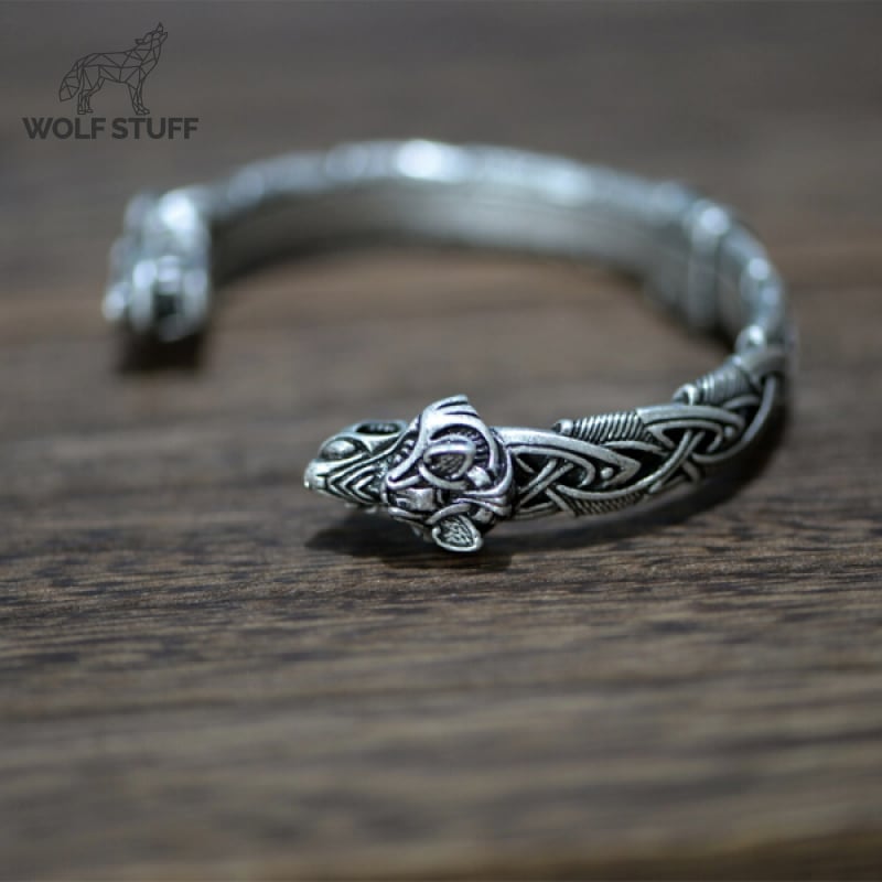Celtic Wolf Bracelet
