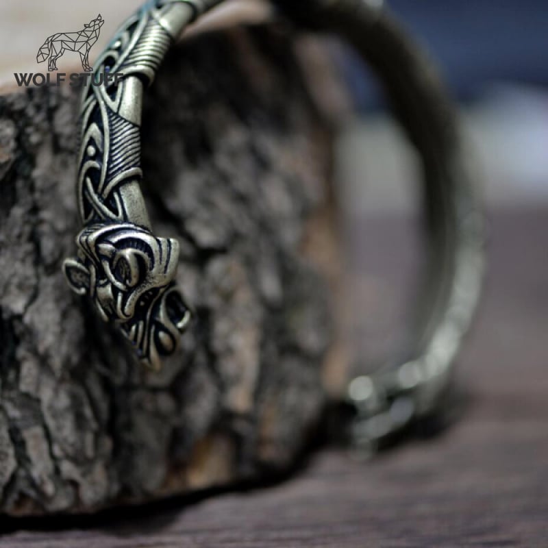 Celtic Wolf Bracelet