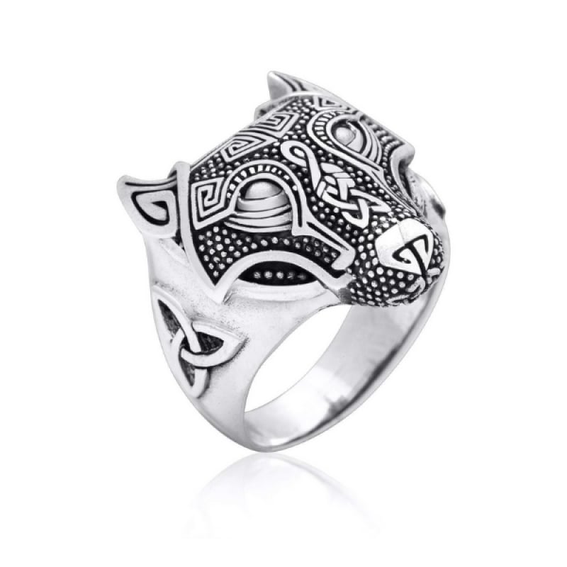 Celtic Wolf Ring