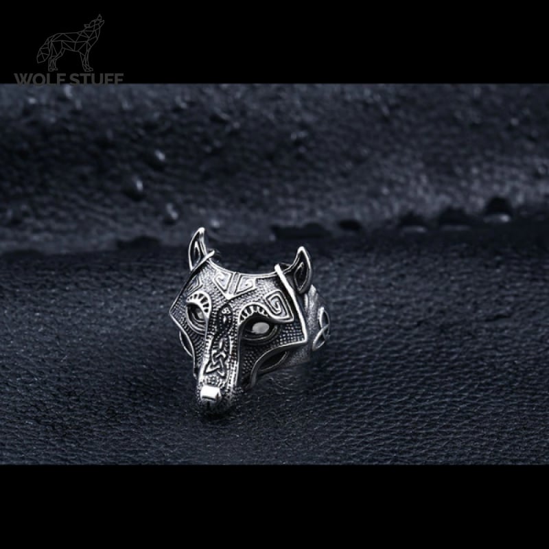 Celtic Wolf Ring