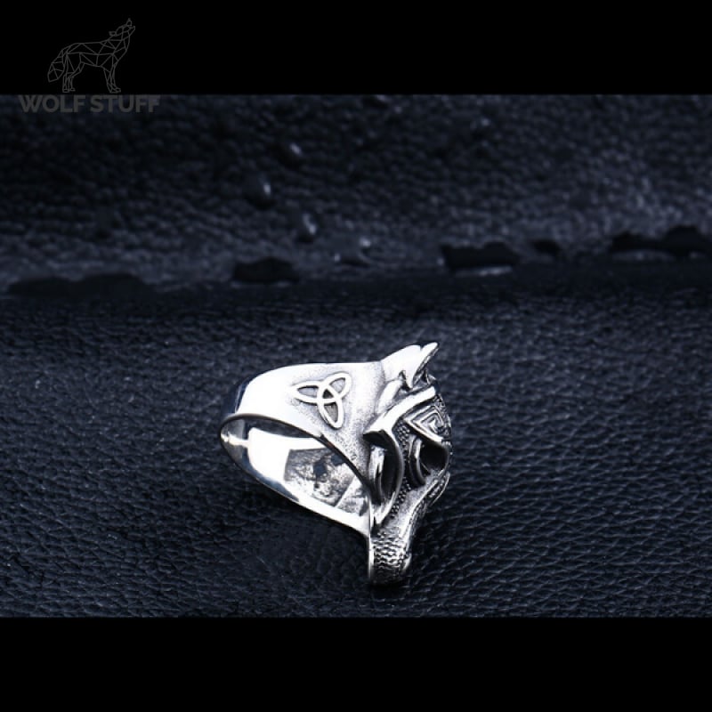 Celtic Wolf Ring