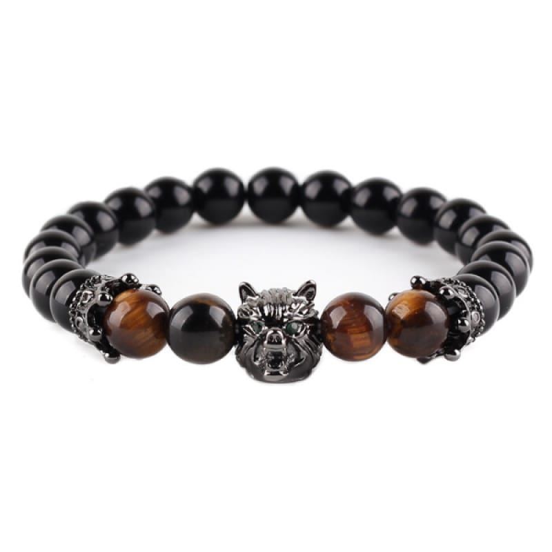 Chakra Bracelet Wolf