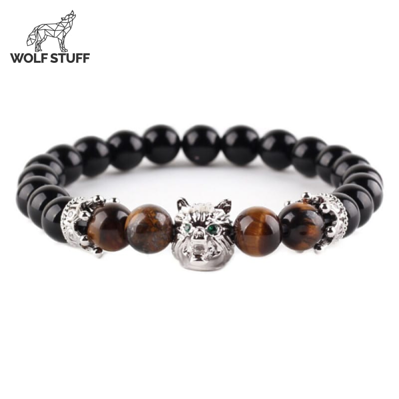 Chakra Bracelet Wolf