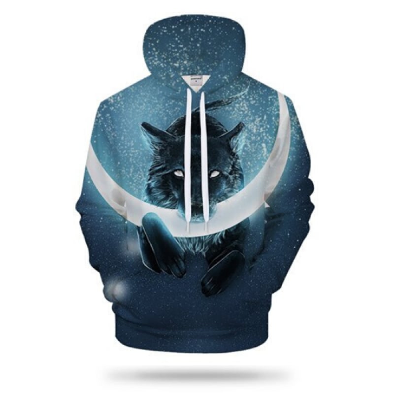 Cosmic Wolf Hoodie