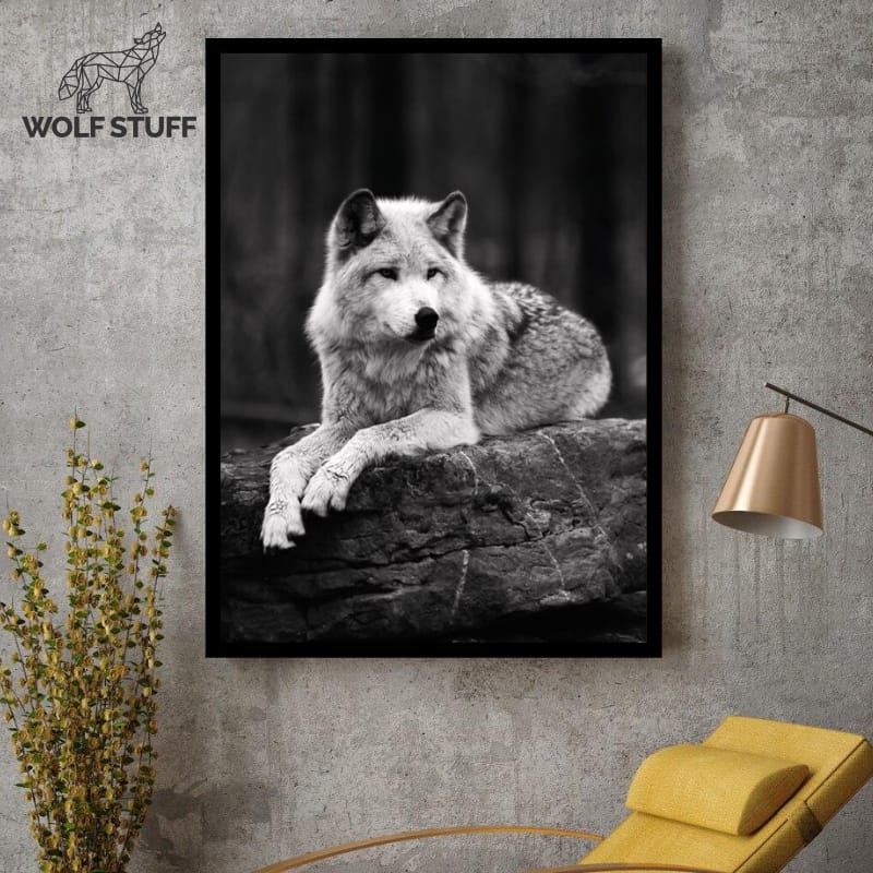 Courage wolf poster