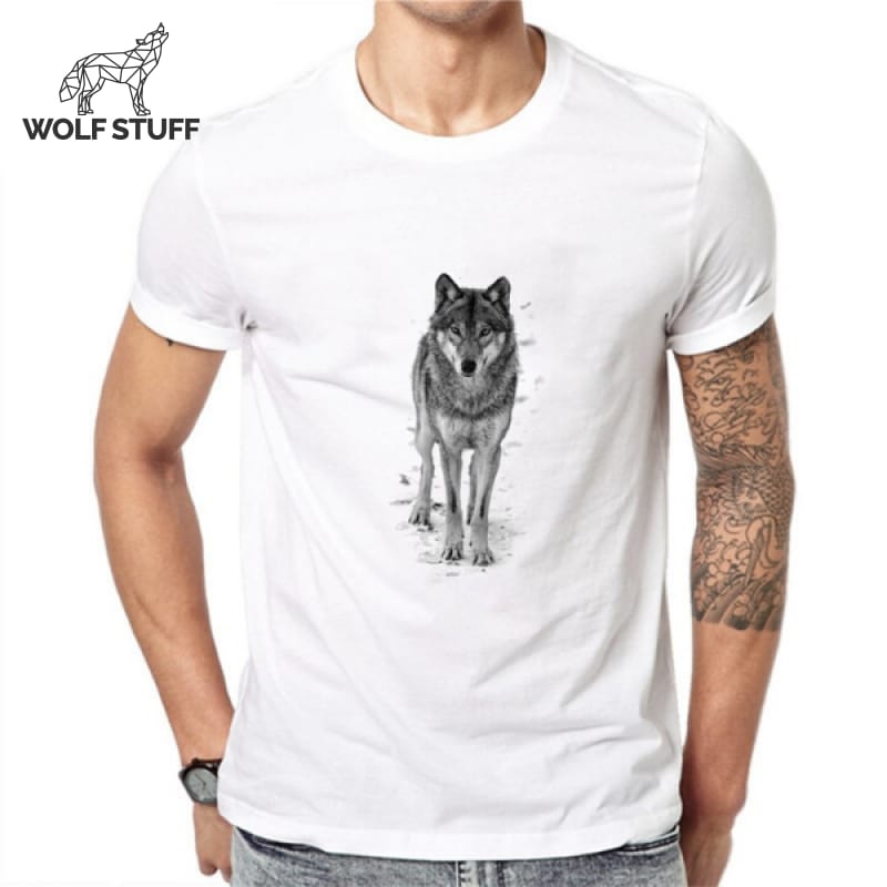 Courage Wolf Shirt
