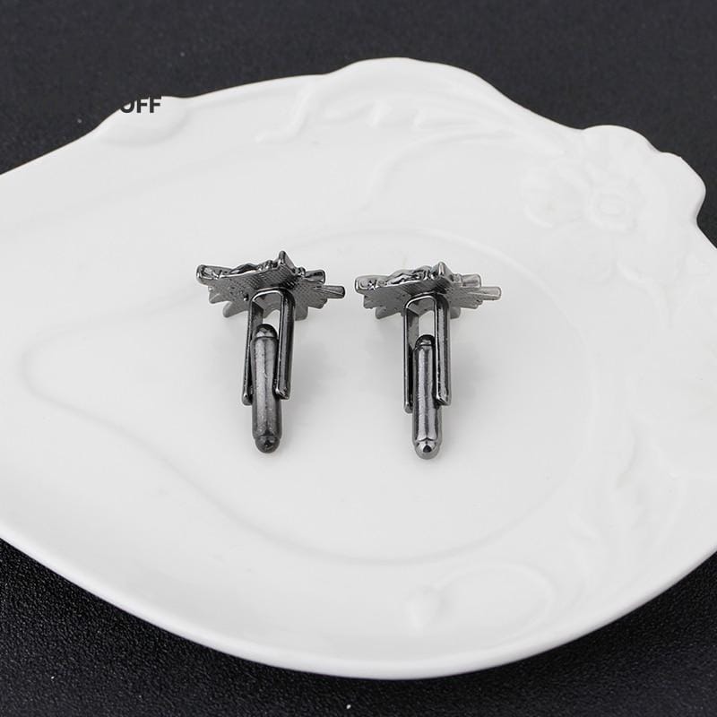 Dire wolf cufflinks