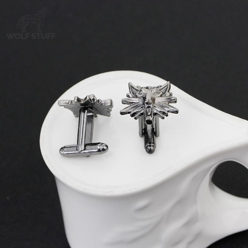 Dire wolf cufflinks