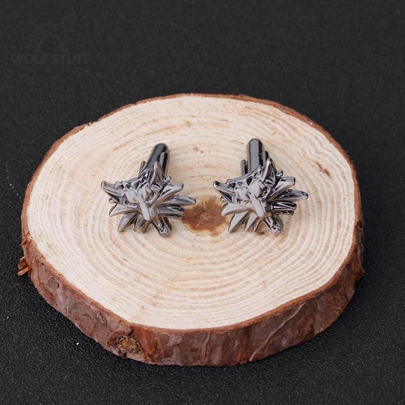 Dire wolf cufflinks