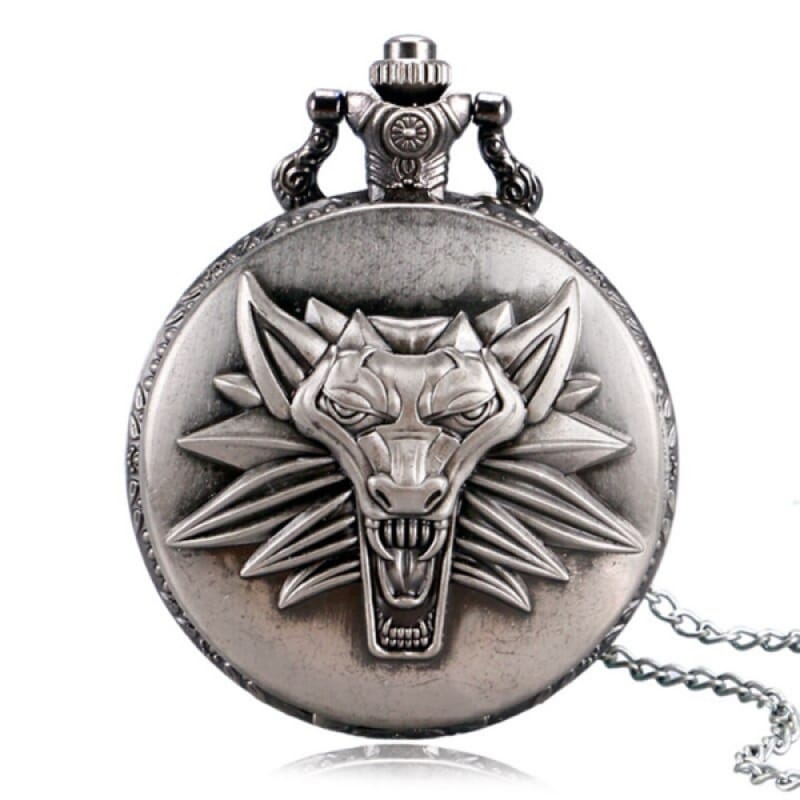 Dire Wolf Pocket Watch