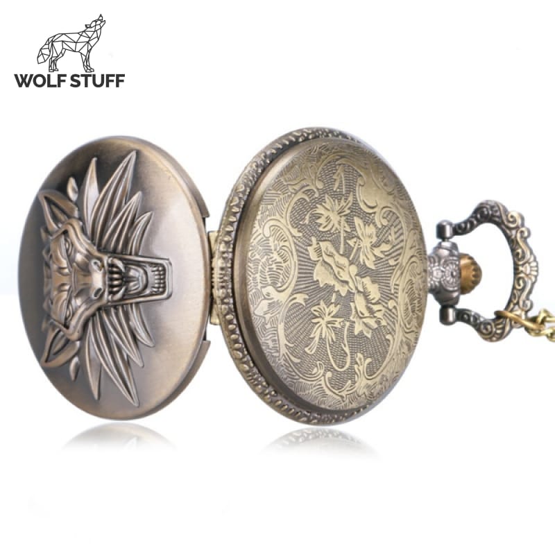 Dire Wolf Pocket Watch
