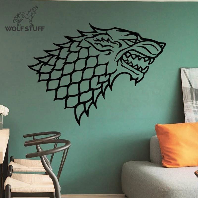 Dire wolf sticker