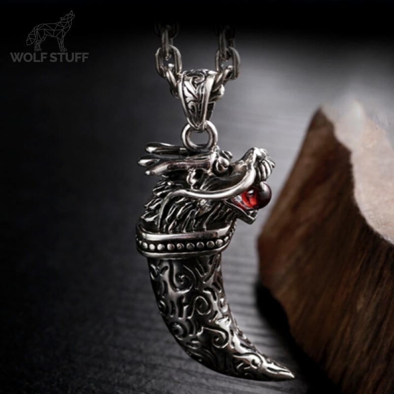 Dragon Wolf Necklace