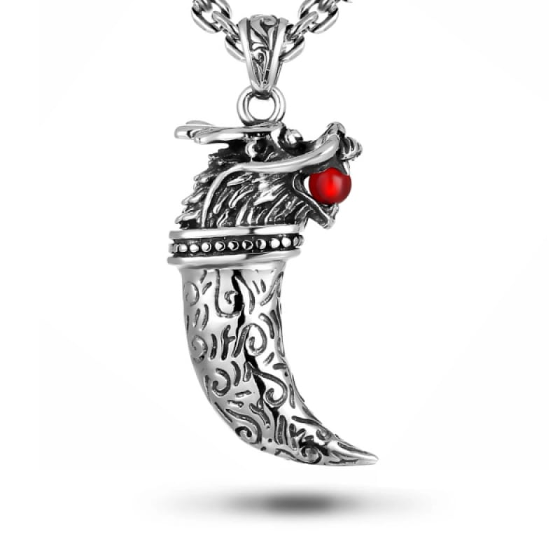Dragon Wolf Necklace