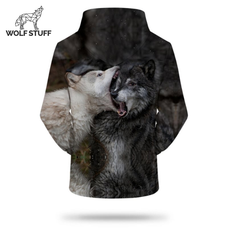 Dual Wolf Hoodie