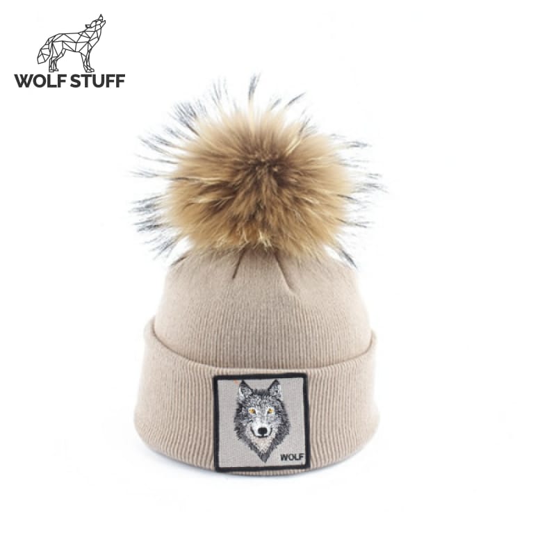 Faux Fur Pom pom Beanie