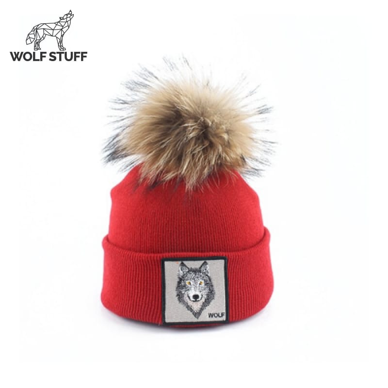 Faux Fur Pom pom Beanie