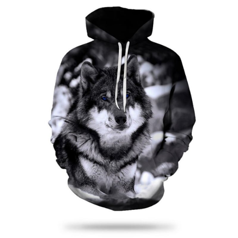 Furry Wolf Hoodie