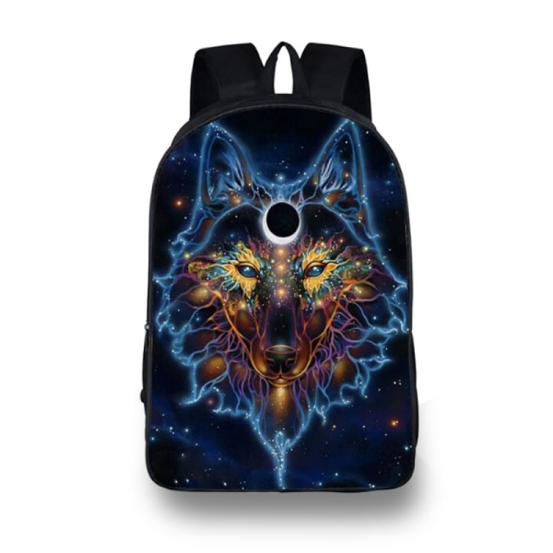 Wolf on sale school backpack