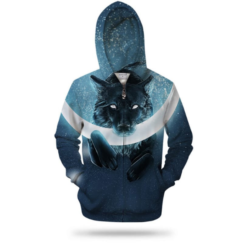 Galaxy wolf outlet jacket