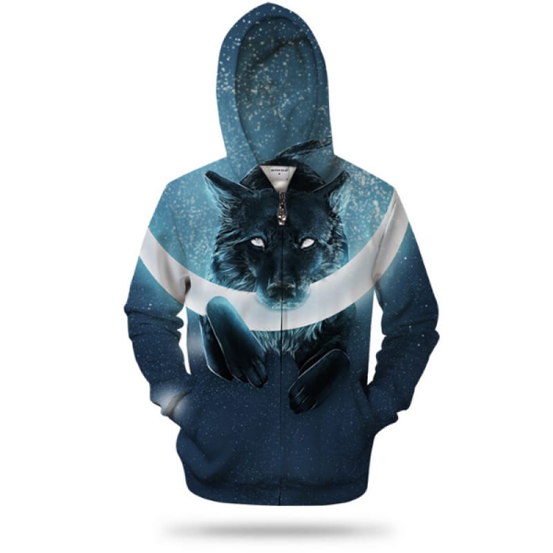 Galaxy Wolf Jacket