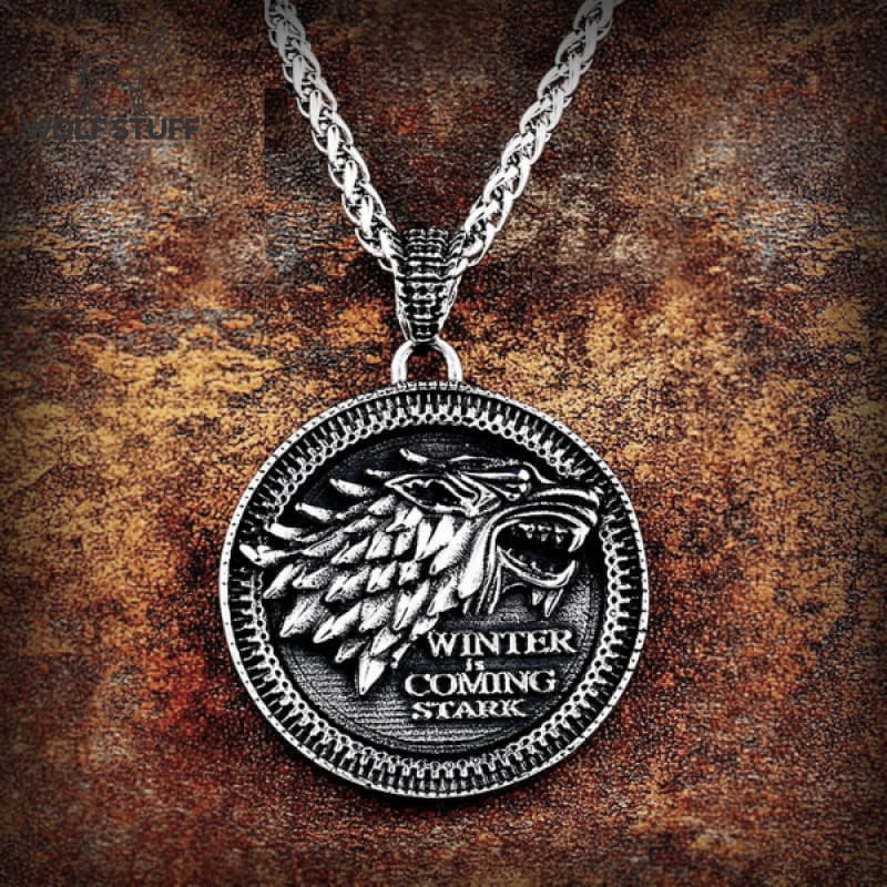 Game of Thrones Wolf Necklace