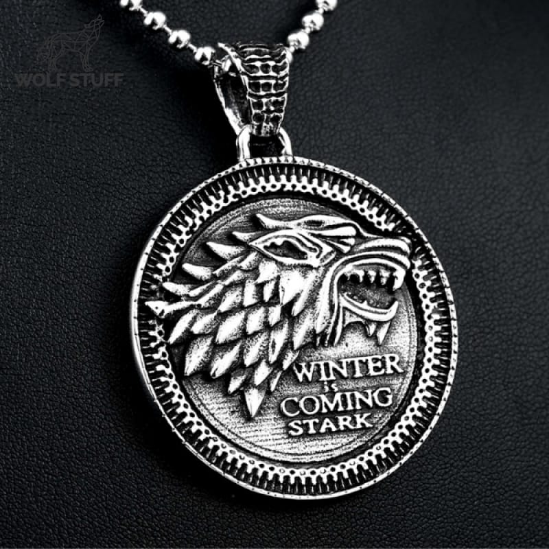 Game of Thrones Wolf Necklace