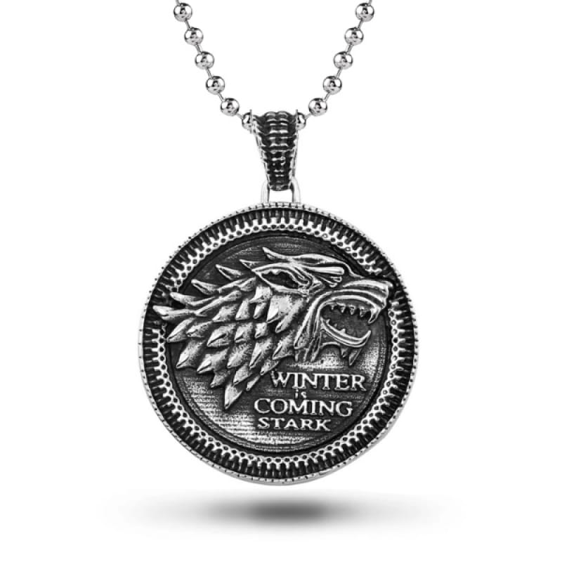 Game of Thrones Wolf Necklace