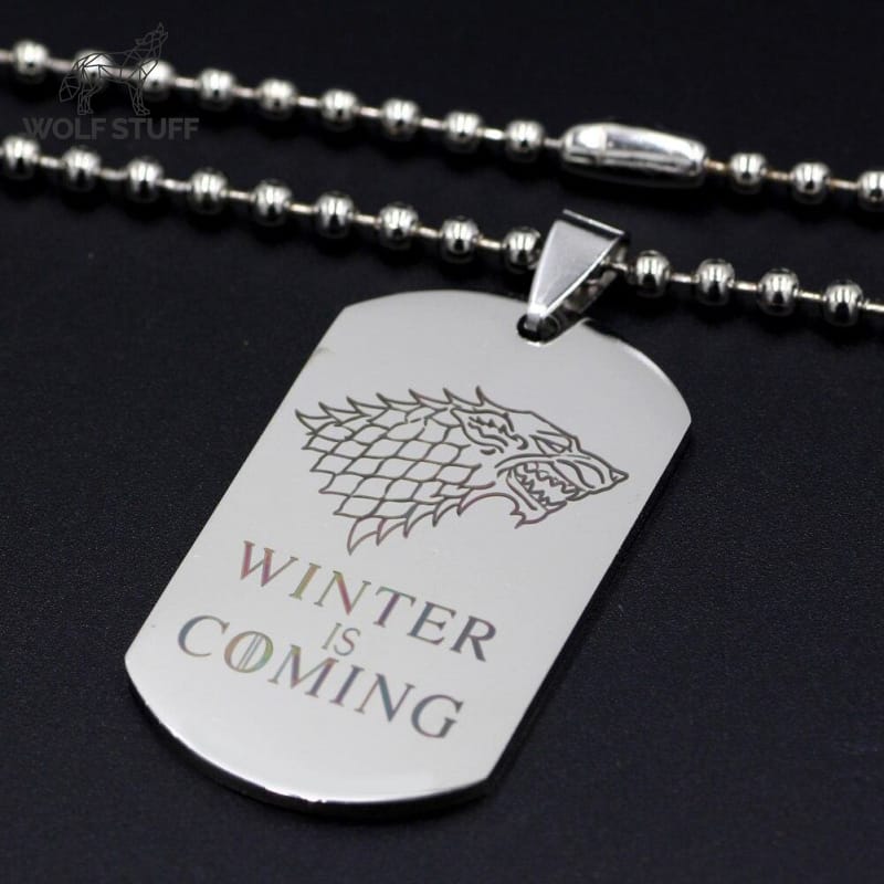 Game of Thrones Wolf Pendant
