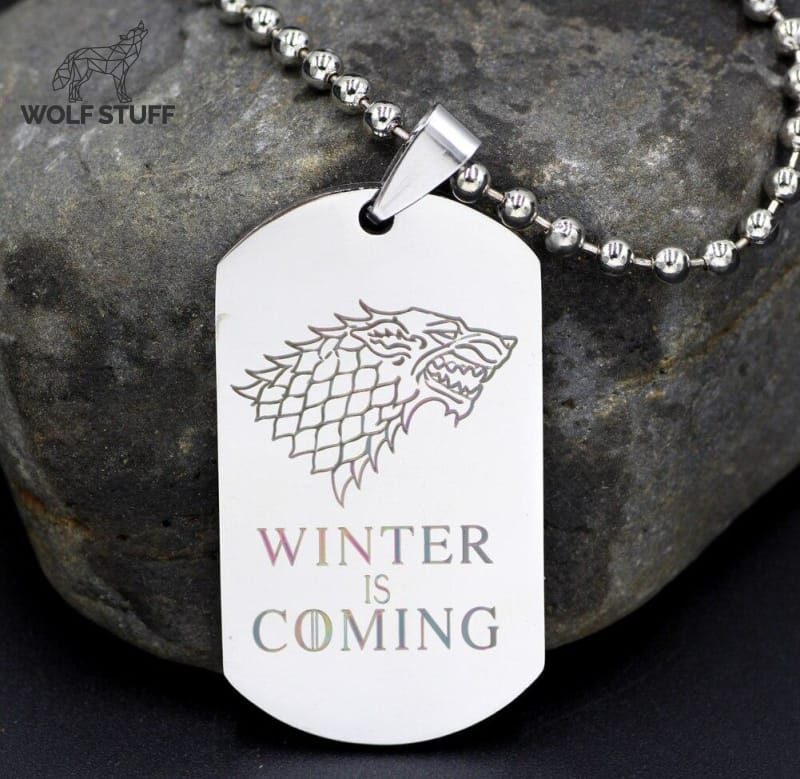 Game of Thrones Wolf Pendant