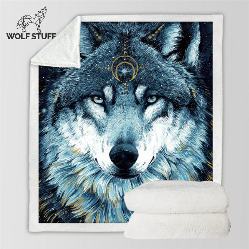 Giant Wolf Blanket
