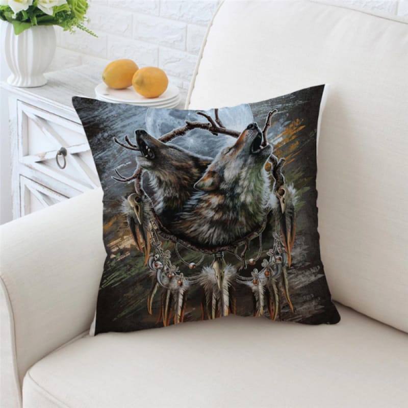 Giant Wolf Pillow