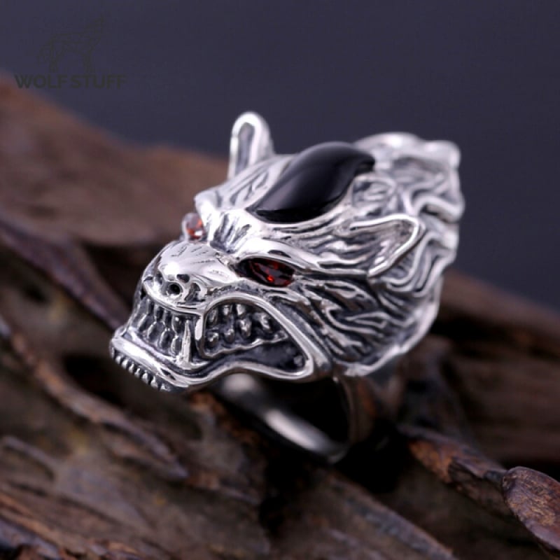 Gothic Biker Rings