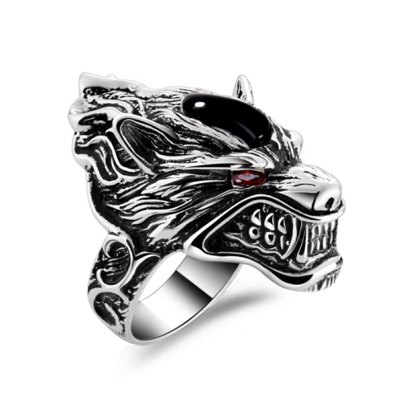 Gothic Biker Rings